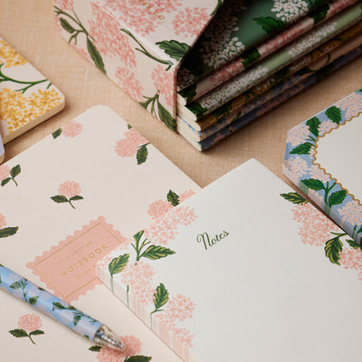 Set de 2 bolígrafos de gel Hydrangea - Rifle Paper co.