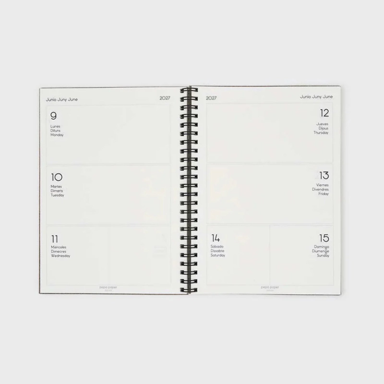 Agenda académica A5 2026-27 16 meses