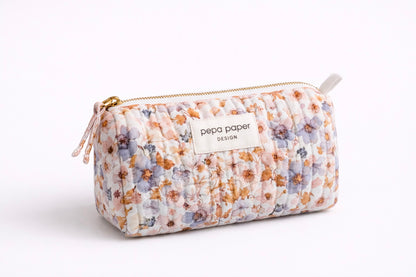 Neceser pequeño estampado Pressed Flowers Light