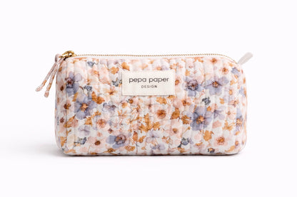 Neceser pequeño estampado Pressed Flowers Light