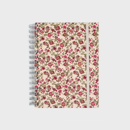 Agenda 2026 A5 Día Vista (12 meses) - Floral Roses