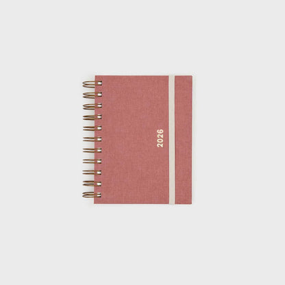 Agenda 2026 A6 Día Vista (12 meses)