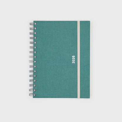 Agenda 2026 A5 Semana Vista (12 meses)