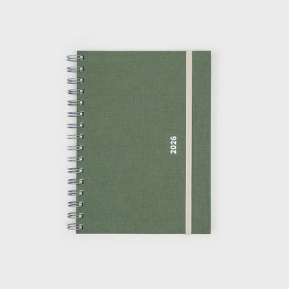 Agenda 2026 A5 Semana Vista (12 meses)