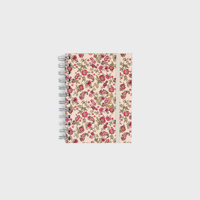 Agenda 2026 A6 Week View (12 months) - Floral Roses