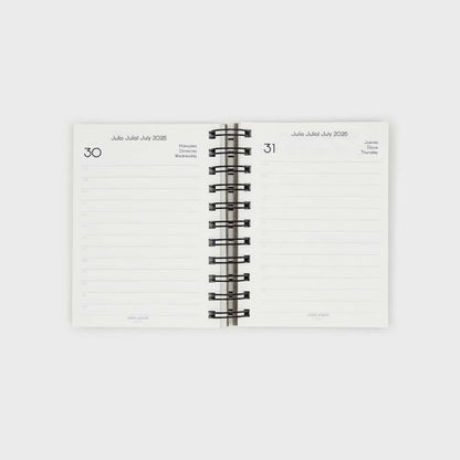 Agenda 2026 A6 Día Vista (12 meses)