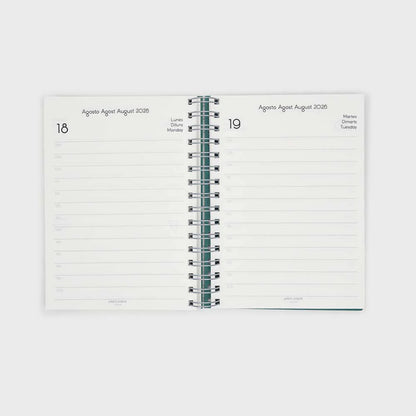 Agenda 2026 A5 Día Vista (12 meses)