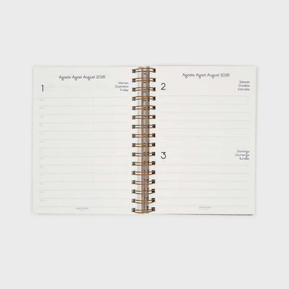 Agenda 2026 A5 Día Vista (12 meses)
