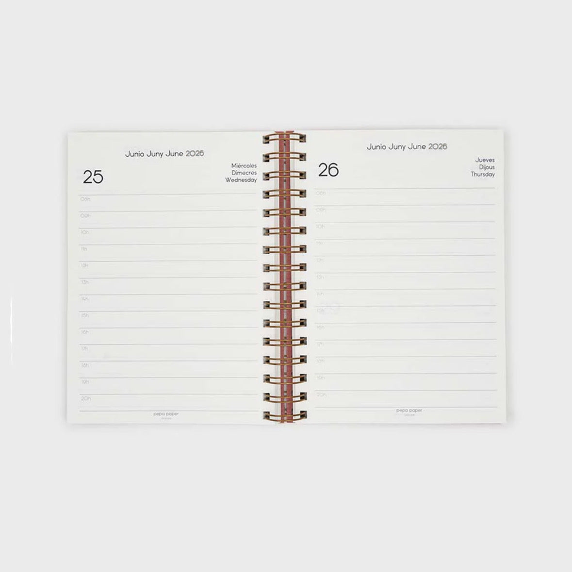 2026 A5 Daily Planner (12 months)