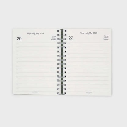 Agenda 2026 A5 Día Vista (12 meses)