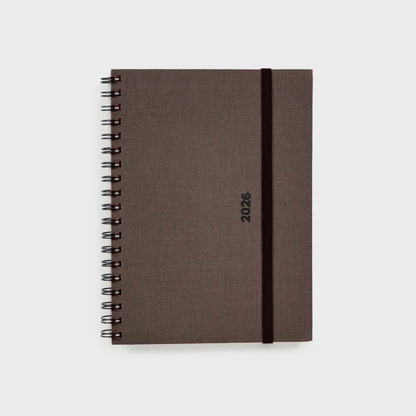 Agenda 2026 A5 Semana Vista (12 meses)