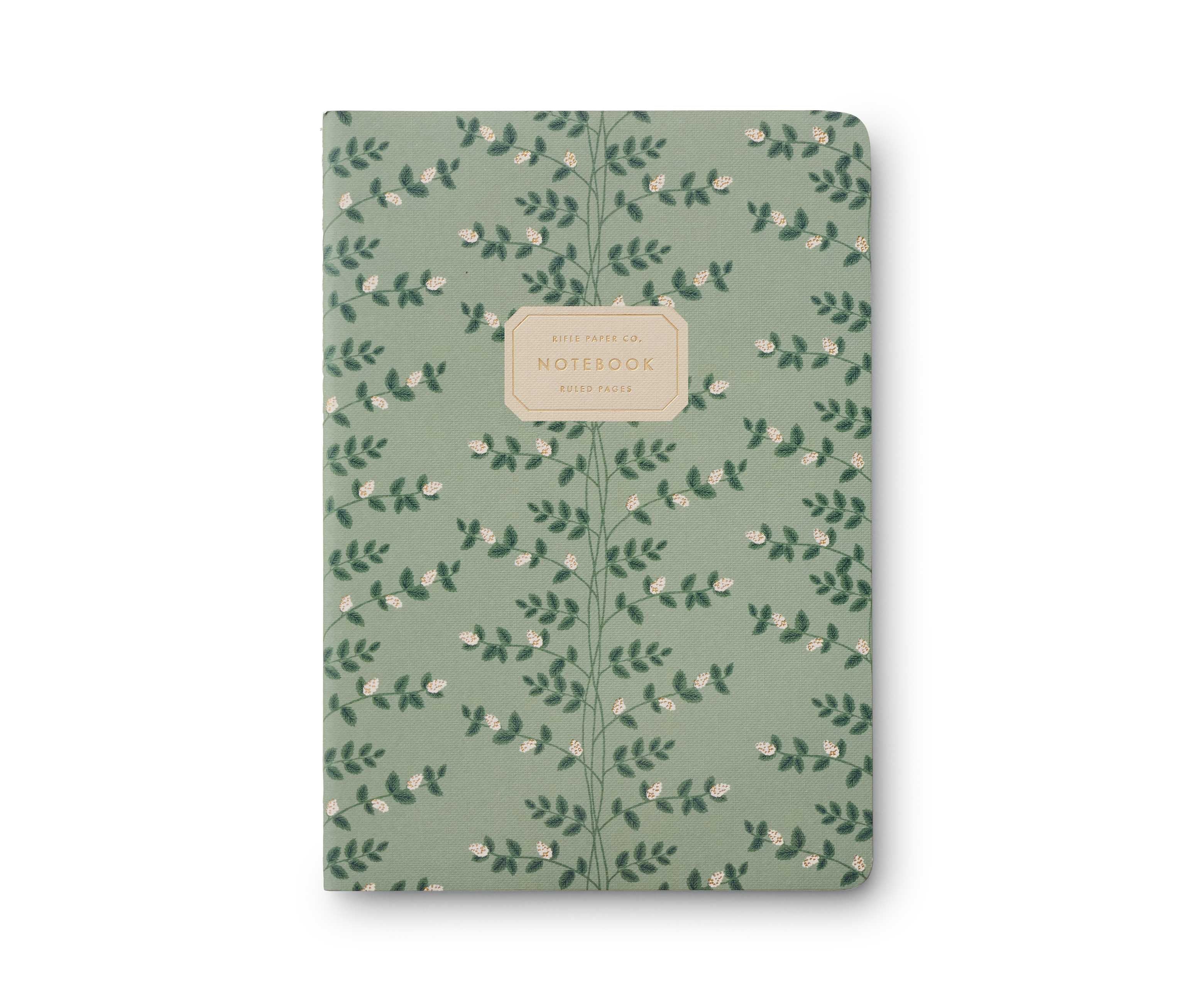 Pack 3 libretas cosidas Dahlia - Rifle Paper co.