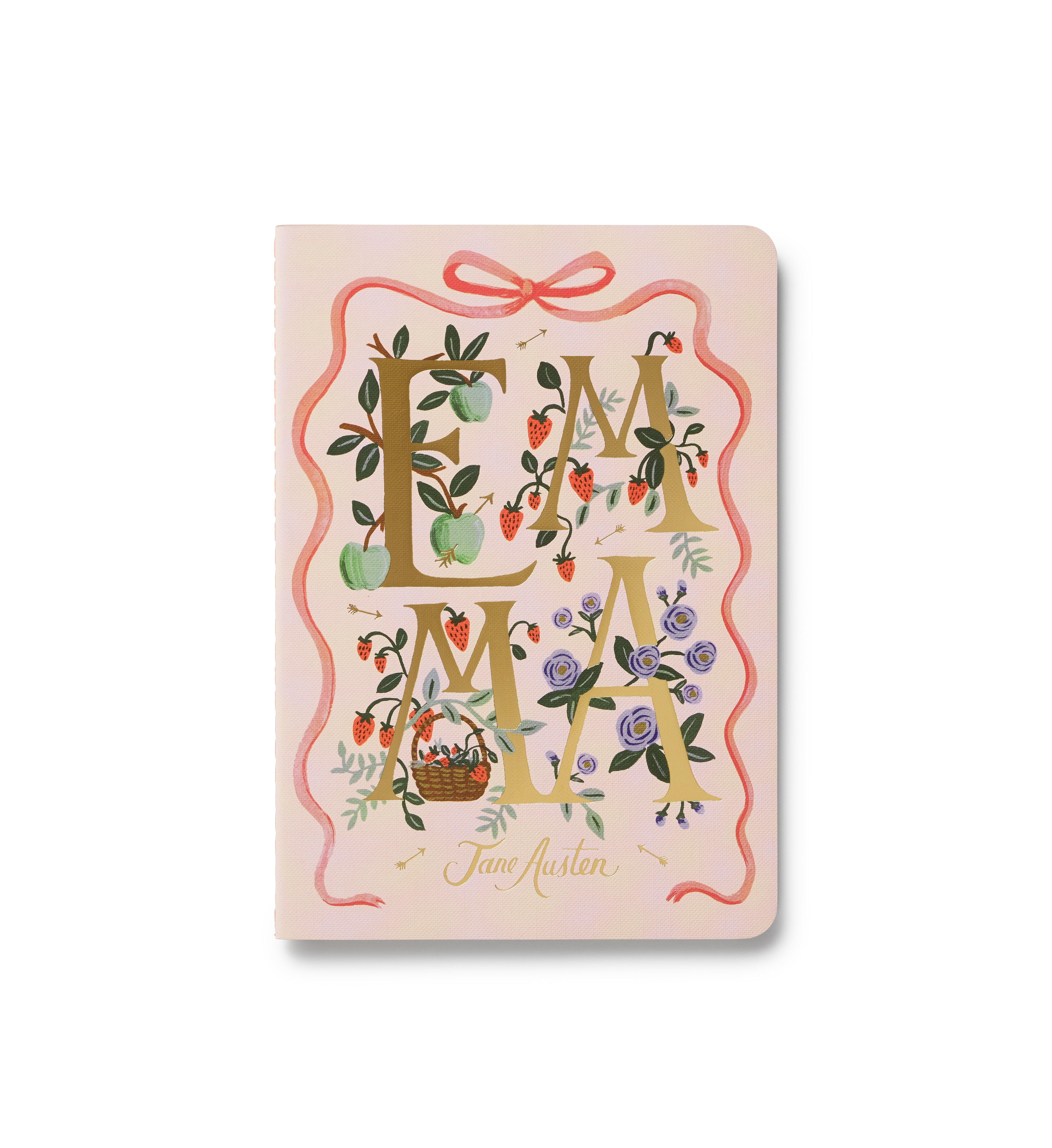 Pack 3 libretas cosidas Jane Auste - Rifle Paper co.