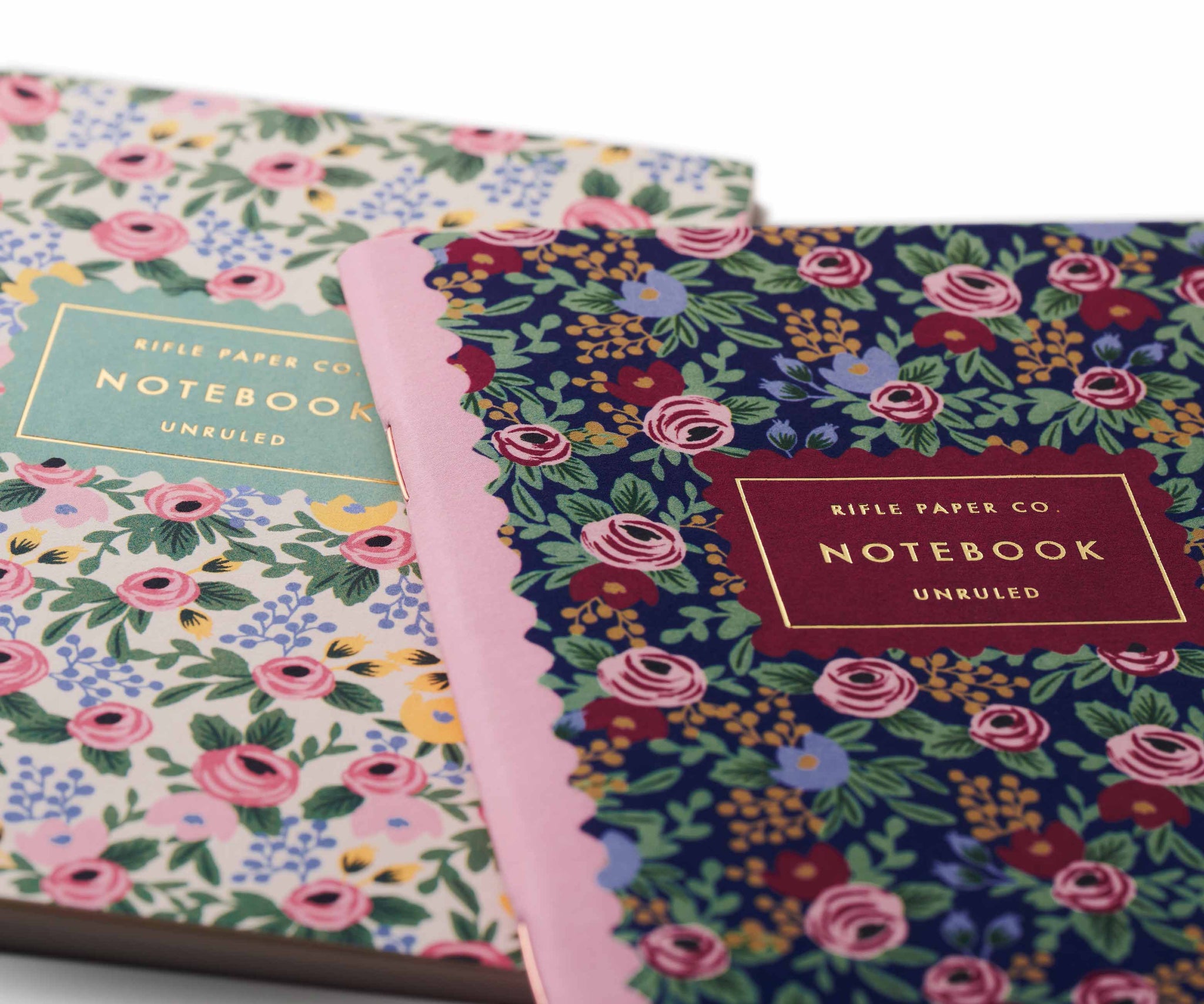 Set de 2 libretas de bolsillo Rosa- Rifle Paper