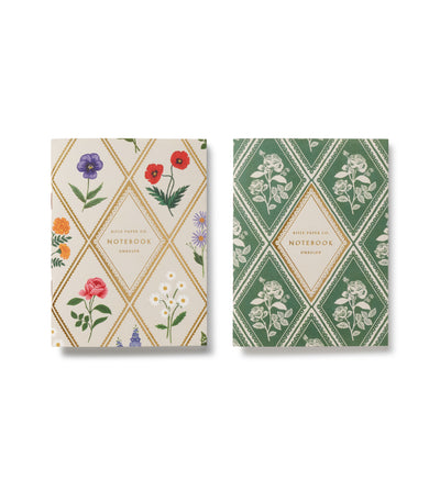 Set de 2 libretas de bolsillo Garden Study - Rifle Paper