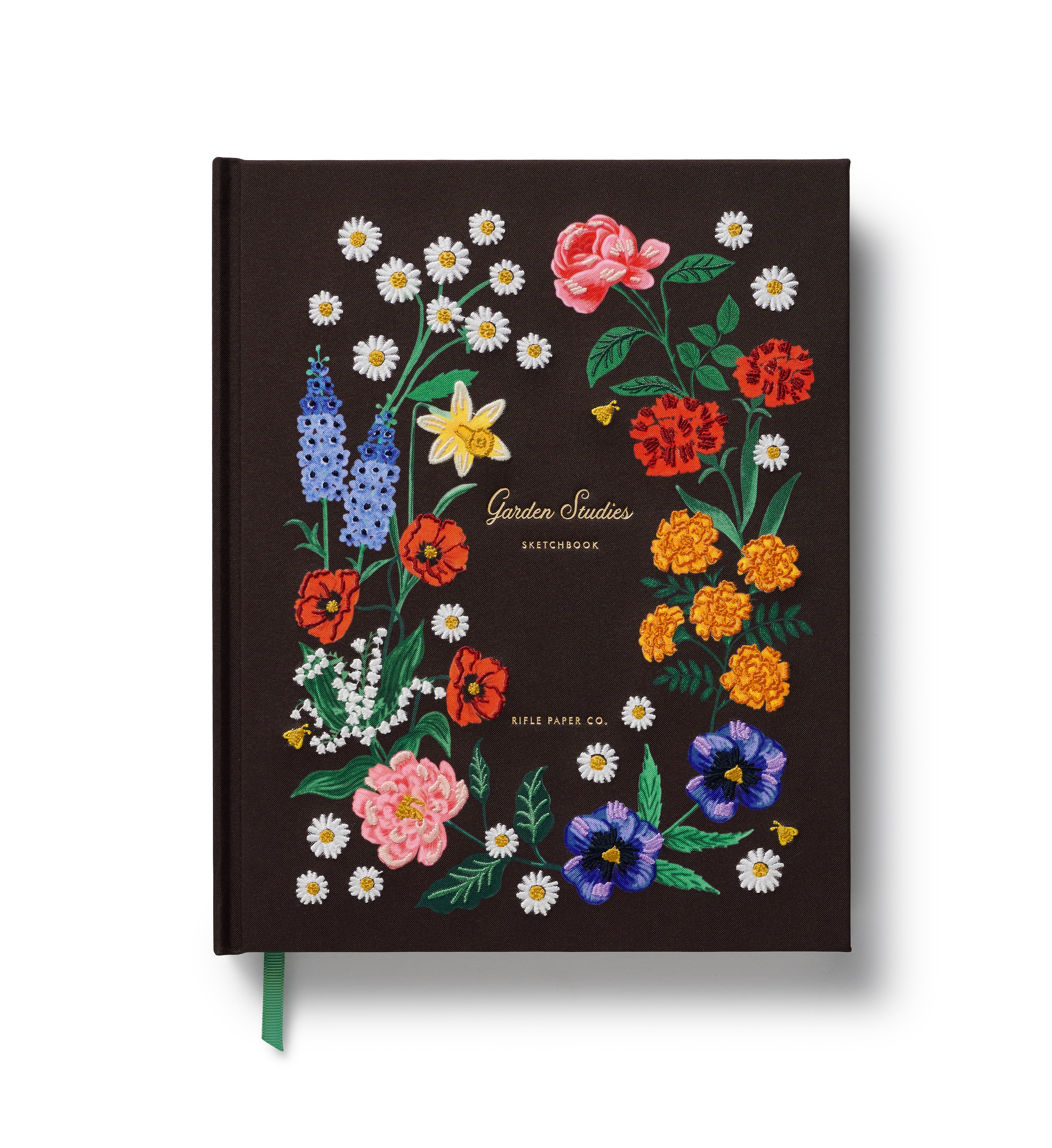 Embroidered Sketchbook Garden Study - Rifle Paper Co. – Pepa Paper