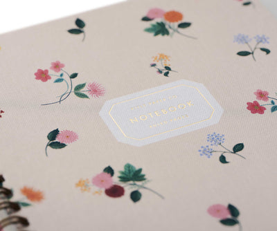 Ditsy Dahlia Spiral Notebook - Rifle Paper Co