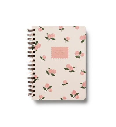 Libreta Spiral Pink Hydrangea - Rifle Paper Co