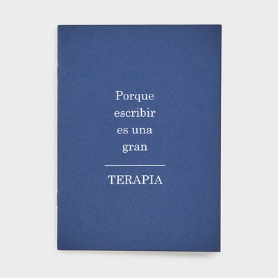 A5 notebook "Because of writing"