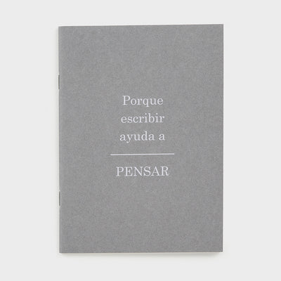 A5 notebook "Because of writing"