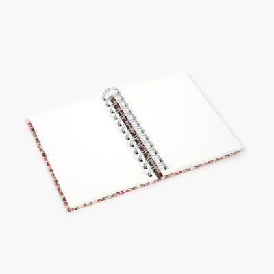 Wyro Notebook A6 Hard Cover Plain Sheets – Floral Roses