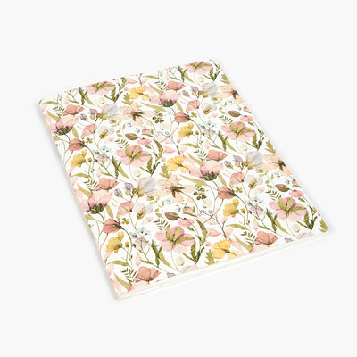 A4 Stapled Notebook 36 sheets - Spring Flowers
