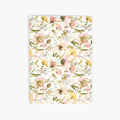 A5 Stapled Notebook 36 sheets - Spring Flowers
