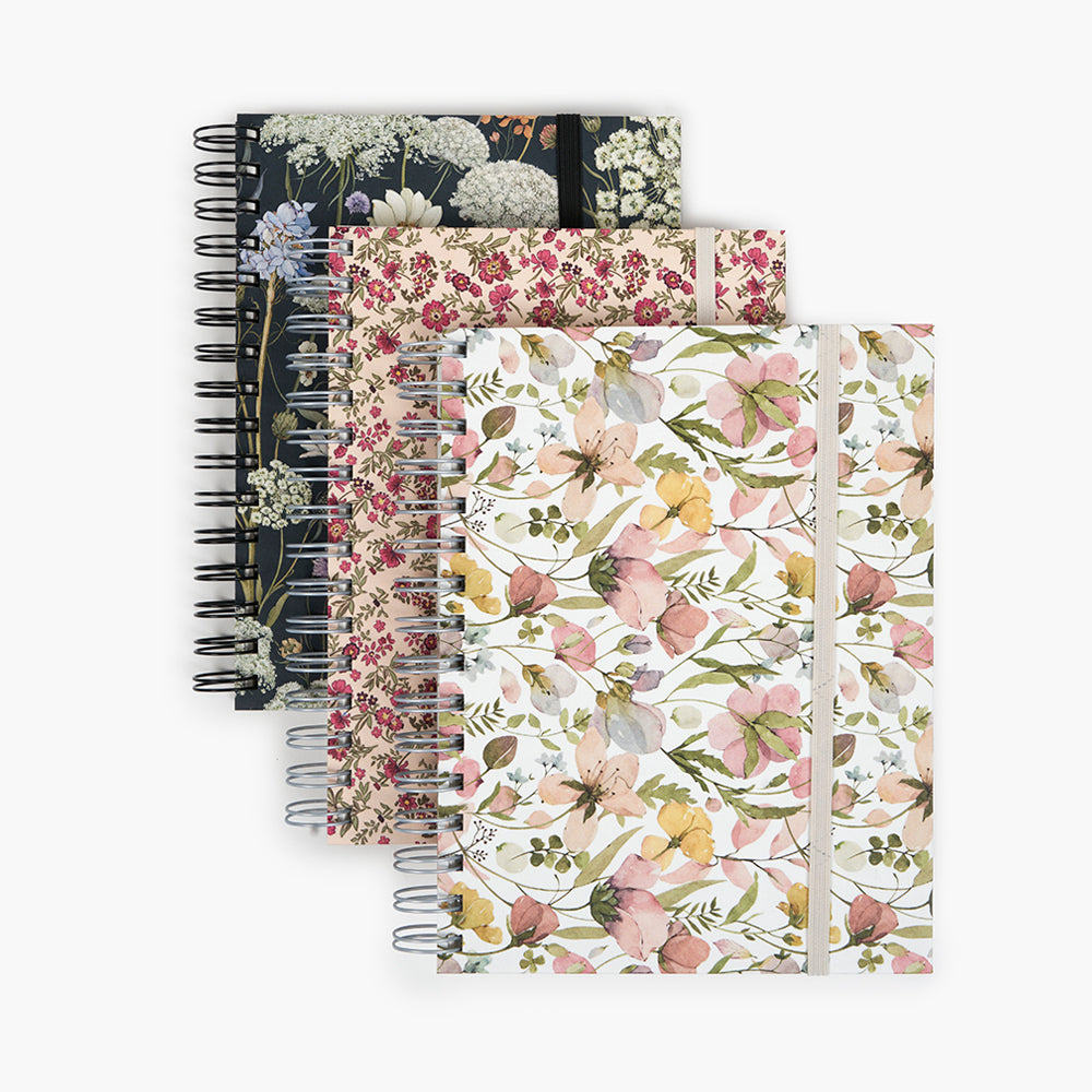 Llibreta Wyro A5 Tapa Dura Fulles Llises – Wild Flowers