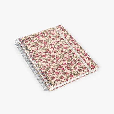 Wyro A5 Hardcover Notebook with Plain Paper – Floral Roses