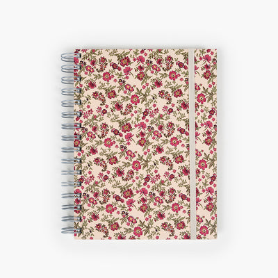 Wyro A5 Hardcover Notebook with Plain Paper – Floral Roses
