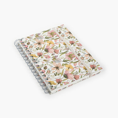 Pack "Spring Flowers" I Libreta + Planificador + Bloc Notas + Bolígrafo + Portabolígrafos