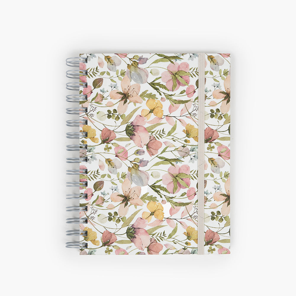 Llibreta Wyro A5 Tapa Dura Fulles Llises – Spring Flowers