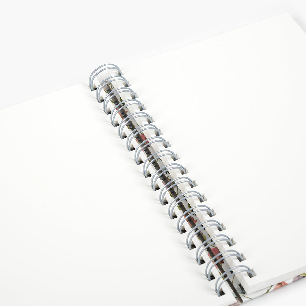 Libreta Wyro A5 Tapa Dura Hojas Lisas  Spring Flowers