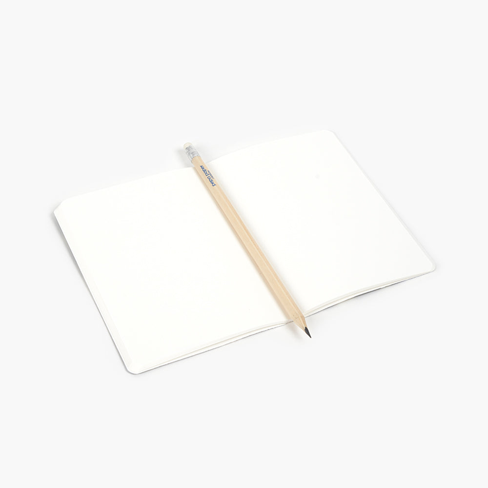 Libreta Grapada A6 36 hojas - Pressed Flowers Light