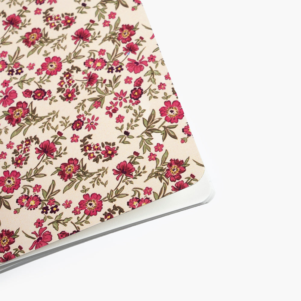 Libreta Grapada A6 36 hojas - Floral  Roses