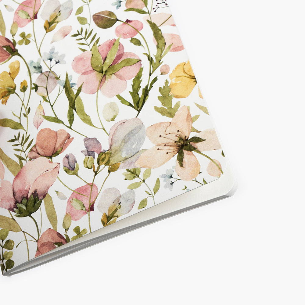 Libreta Grapada A6 36 hojas - Spring Flowers