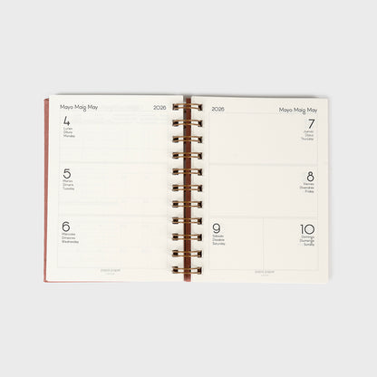 A5 academic diary 2025-2026 16 months
