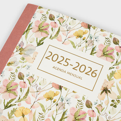 Agenda Mensual 2025-26 Castellano - 16 meses