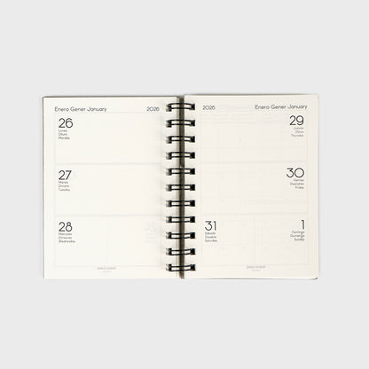 A5 academic diary 2025-2026 16 months