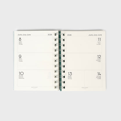 A5 academic diary 2025-2026 16 months