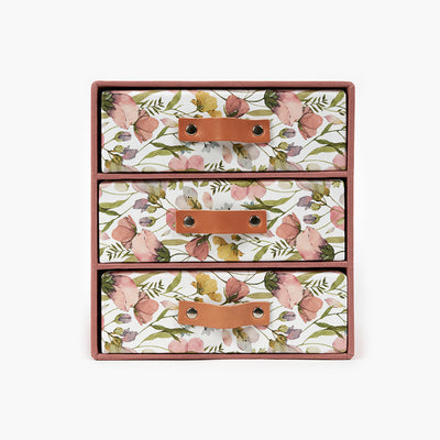 Spring Flowers 3-drawer module