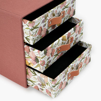 Spring Flowers 3-drawer module