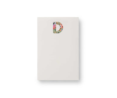 A-Z Initial Notepad - Rifle Paper Co