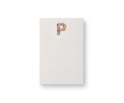 A-Z Initial Notepad - Rifle Paper Co