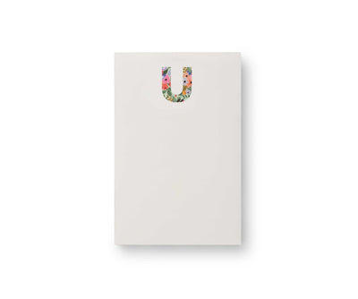 A-Z Initial Notepad - Rifle Paper Co