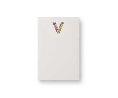 A-Z Initial Notepad - Rifle Paper Co