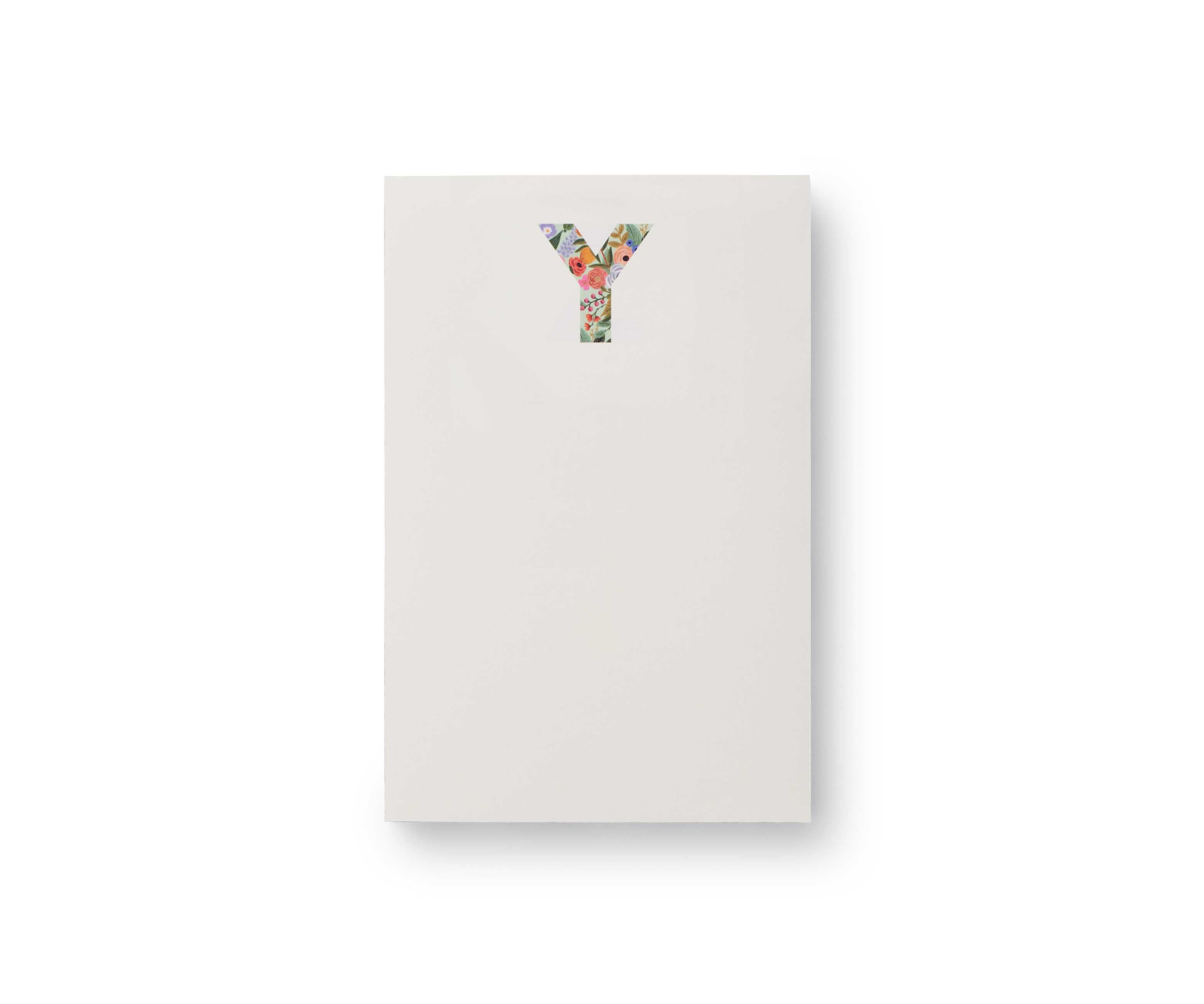 A-Z Initial Notepad - Rifle Paper Co