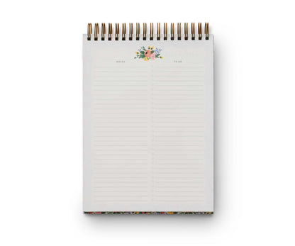 Planificador semanal de escritorio Rosa - Rifle Paper Co