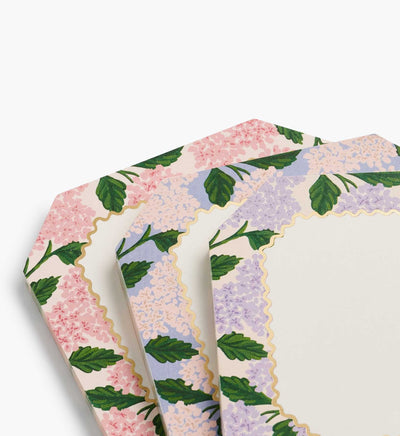 Mini blocs de notas Pink Hydrangea - Rifle Paper co.