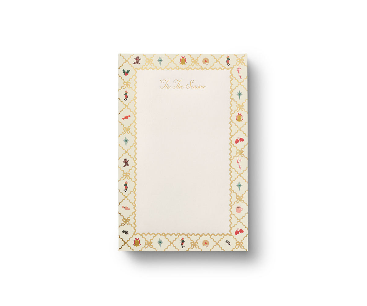 Bloc de notas Holiday Argyle - Rifle Paper co.